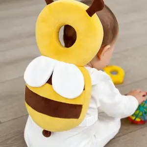 Upgraded Baby Anti-Fall Pillow, Thickened Wide Walk Learning Pad, Adjustable Breathable Head Protection Cushion for Crawling Infants