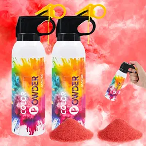 2 Pack Gender Reveal Fire Extinguisher Red Fog Atmosphere Smog for Baby Reveal Photoshoot Video Props Stage Mister Foggers Red Smoke for Birthday Wedding Party