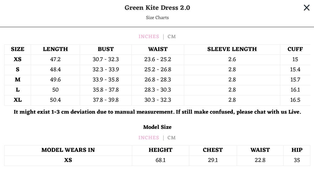 Green Kite Dress 2.0-Womenswear Daily Wear Dress
