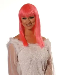 Wicked Wigs 812223011288 Eden Hot Pink Wig