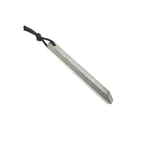 The Mighty Bar Mini - Small Titanium Keychain Pry Bar Made by Gear Spool. Perfect small EDC item or gift for gear guys.