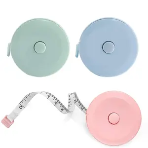 3 Pack Soft Sewing Tape Measure for  Measuring, 79 Inchs Mini Measurement Tape, Retractable Fabric and Cloth Tape Measure, Handy (Pink/Green/Blue)