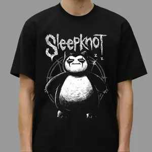 Pocket Monsters Anime T-shirt , Snorlax Sleepknot Graphic Tee, Anime & Manga Gifts Future is Bright