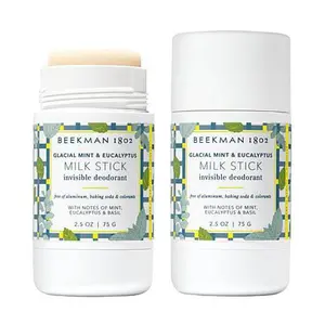 Beekman 1802 Goat Milk Mint & Eucalyptus Milk Stick Deodorant 2pk AS