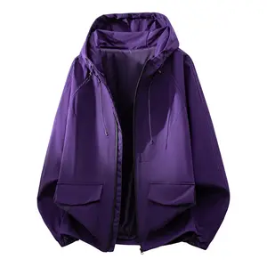 Autumn New Outdoor Single-Layer Softshell Jacket, Unisex Dopamine Color Mountaineering Coat, Waterproof Hiking Jacket, Couple's Hooded Windbreaker Softshell Jacket, Loose Versatile Spring and Autumn Jacket, Premium Men's Softshell Jacket, Trendy Casual To