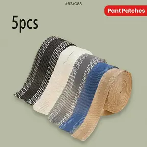DIY Sewing Accessory Set, 5pcs 196.85inch Self-Adhesive Stickers, Adhesive Decals for Jeans, Suit Pants and Various Trousers