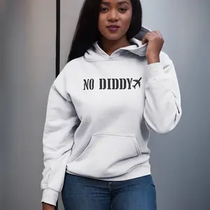 No Diddy Hoodie Womenswear Puffer Pullover Comfort