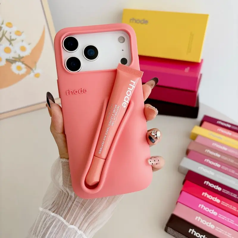 pink rhode phone case iphone 16 - TikTok Shop