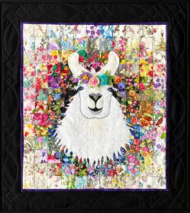 “Llama Mia” Watercolor Quilt Kit