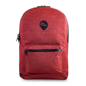 Element - Oxford Burgundy 100% Smell Proof, Lockable Backpack