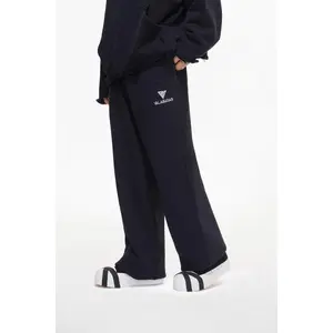 Syndicate Oversized Fleece Pants Baggy Black