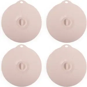 4"-12"   for Cups Bowls Plates Pans, Microwave Splatter Cover, Kitchen Containers  Cover for  Storage, Small 5.9" 4 Pack