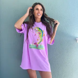 Bass Fish, Colorful Fishing, Largemouth Bass, Fishing Shirt, Fisherman, Bright Fish T-shirt