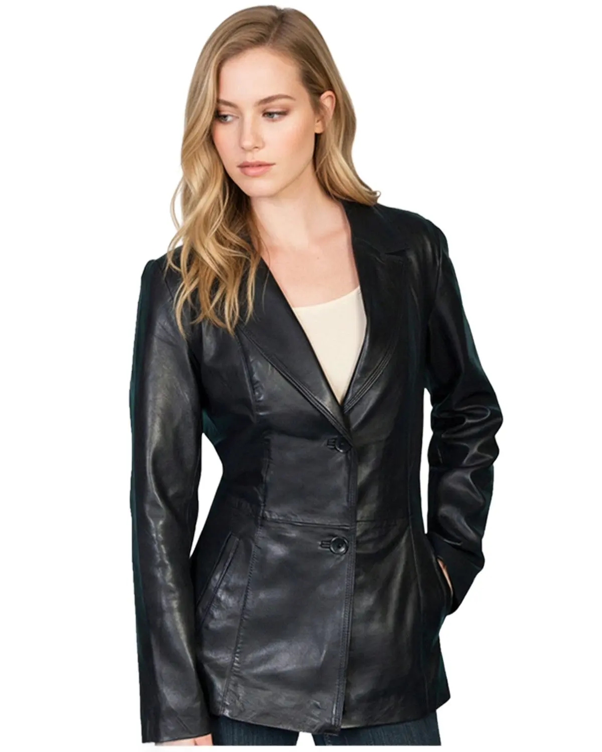 Scully Women's Women'S Lamb Leather Blazer - L646 11
