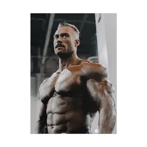Cbum Chris Bumstead Fitness Motivation Rolled Posters, Gym Wall Art, Bodybuilding Dorm Decor, Workout Inspiration, Poster Print