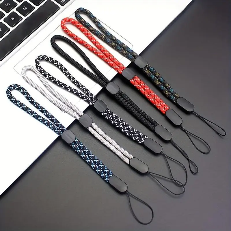 Braided Phone Lanyard, Cell Phone Lanyard, Adjustable Phone Strap, Anti-lost Phone Wrist Strap, Phone Case Hanging Rope, Phone Leash, Phone Chain, Universal Phone Accessories for All Phones, Mobile Phone Accessory, Cellphone Accessories