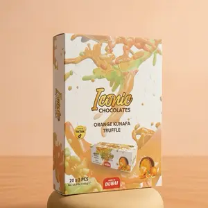 Orange & Kunafa truffle box