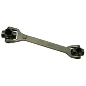 212 MAIN CTA-2495K Locking Magnetic High Torque Metric Size Nickel Plated Automotive Multi Wrench, Metric Oil Drain Tool for Oil Drains