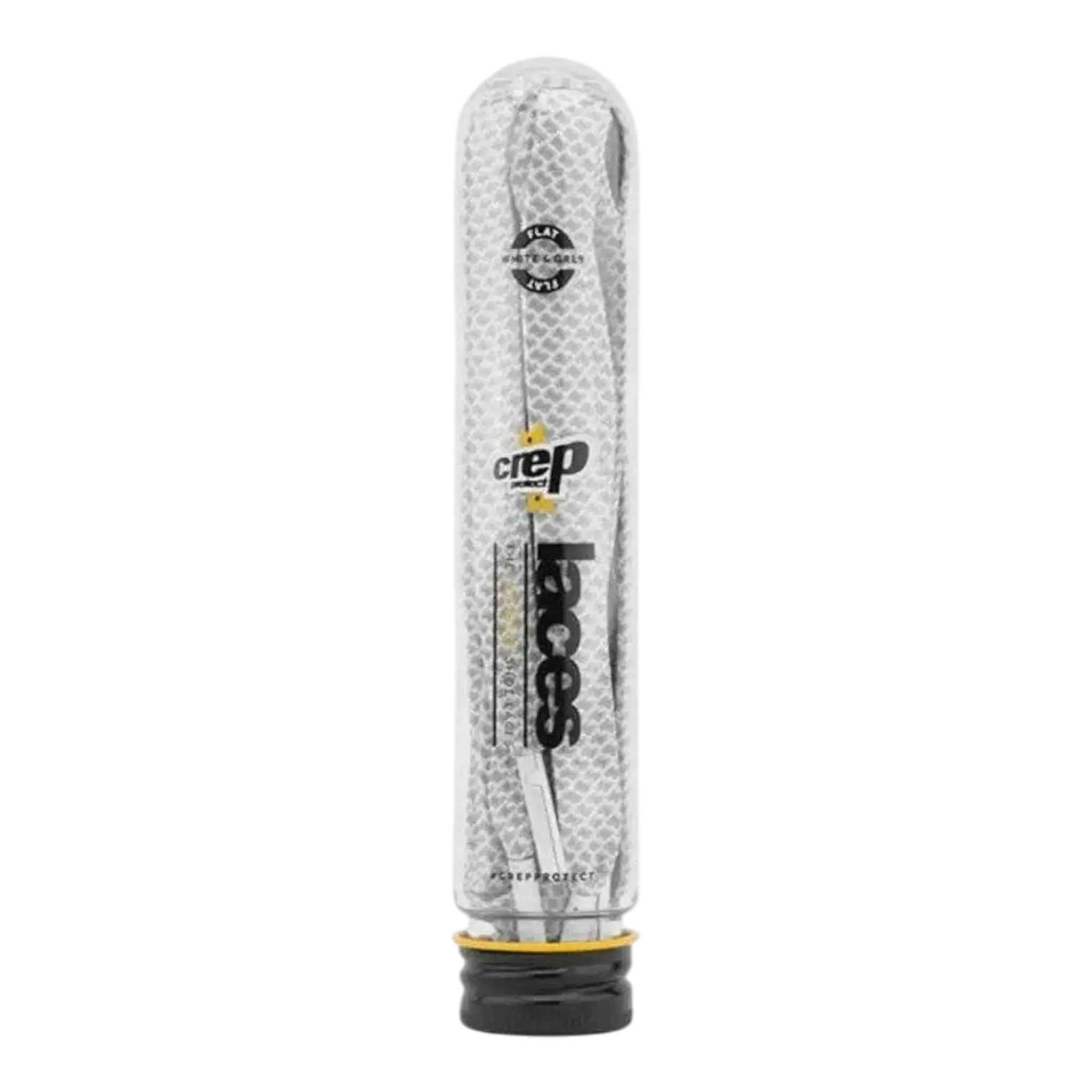 Crep Protect Ultimate Flat Laces in White/Grey | One Size