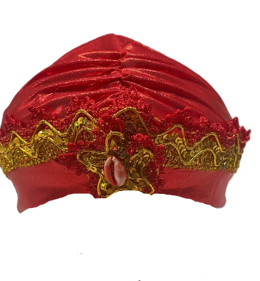 Quilla (Turbante) Roja para Santera