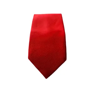 Vincent Di Mani 100% Silk Designer Red Tie for Stylish Apparel Needs