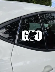 Guanajuato Map Mexican 5 Inch Vinyl Decals UV Resistant Waterproof for Cars Laptops and More Decorative Stickers