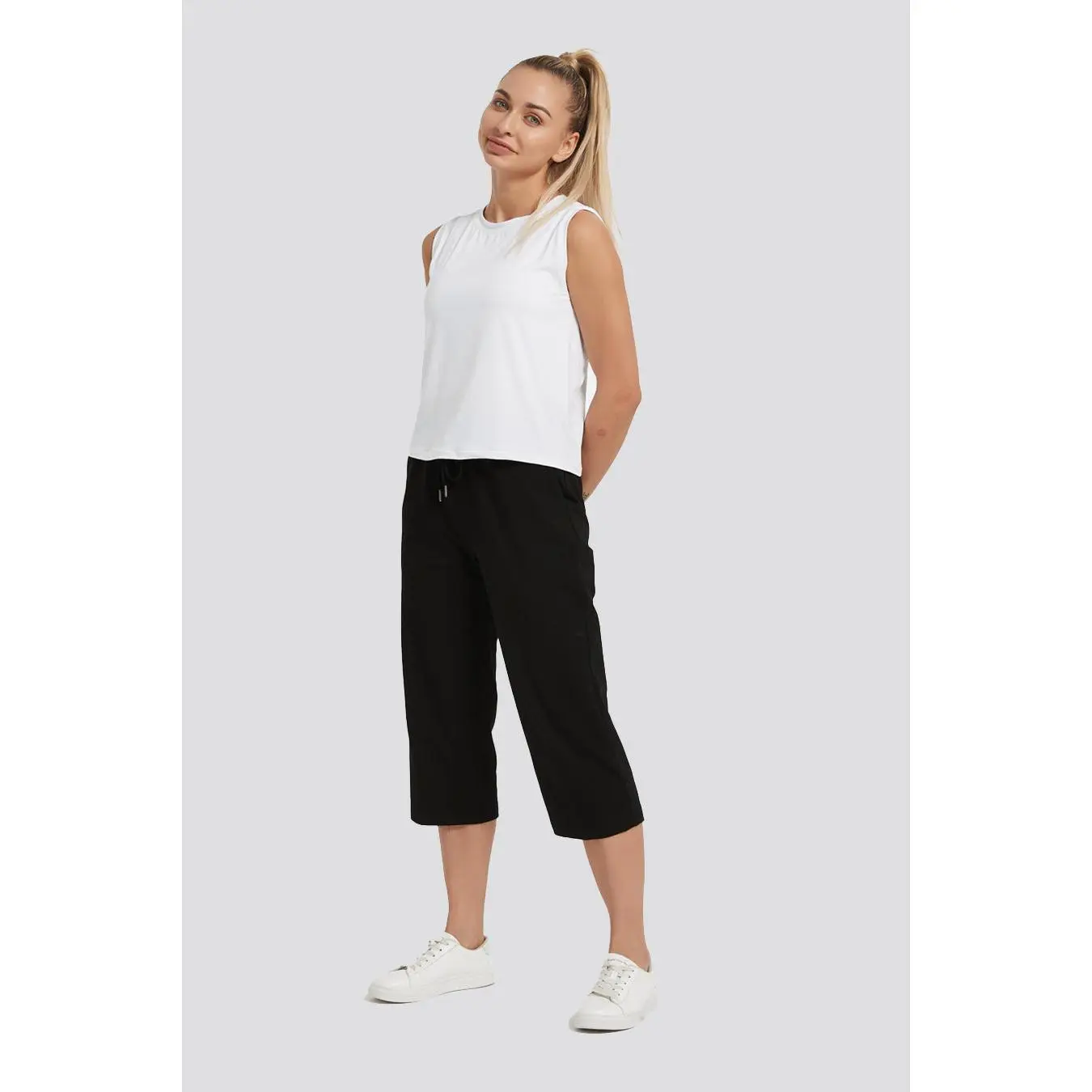 Cotton Capri Sweatpants Cotton Capri Sweatpants