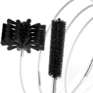 30Feet Dryer Vent Cleaner Kit - Adjustable Length, Drill Attachment, Lint Brush, Lint Remover, Dryer Clean Tools