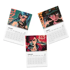 2025 Arcane Wall Calendar | Jinx, Vi, Ekko, Caitlyn & More | Retro Japanese | Perfect Christmas Gift for Arcane Fans | High-Quality Artwork