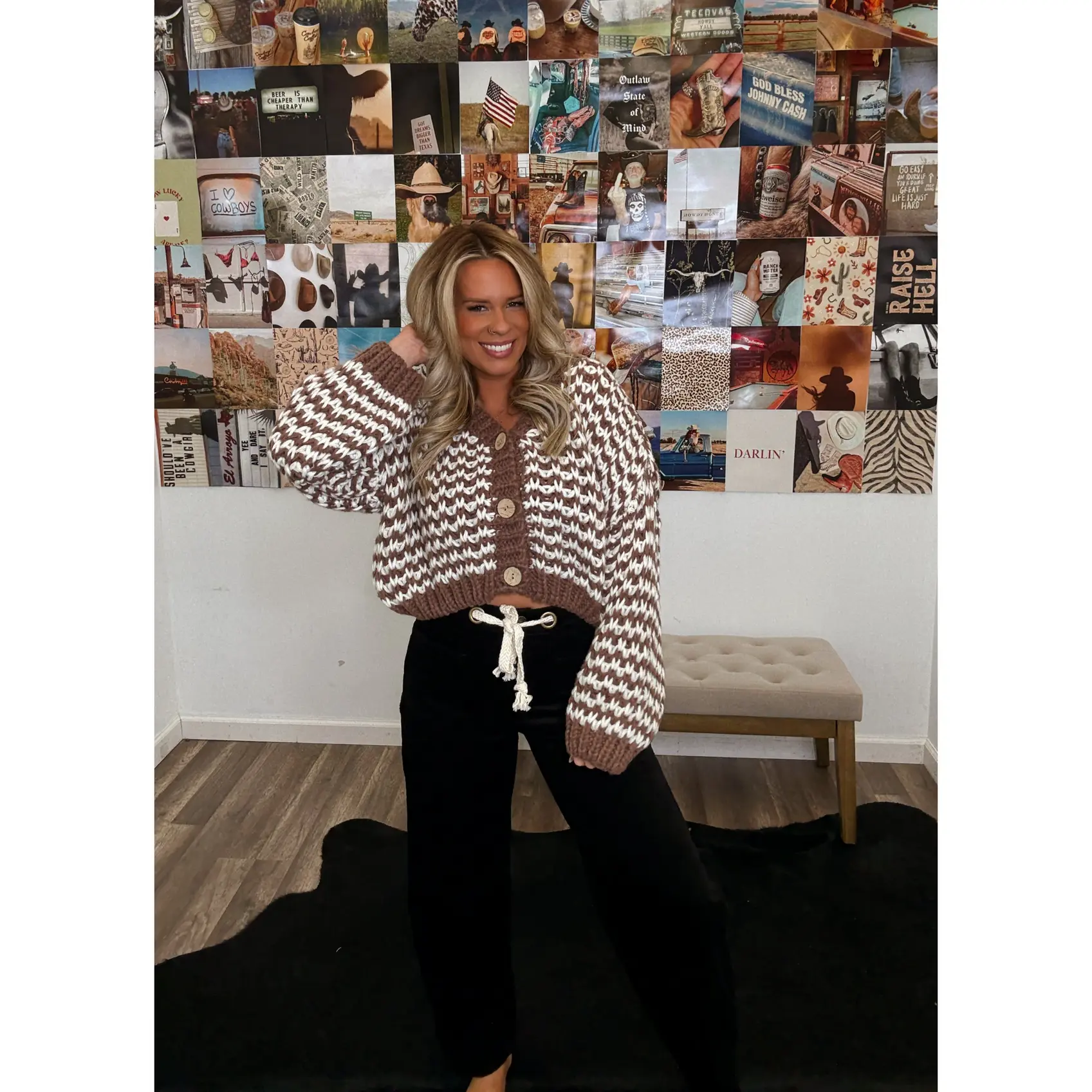 60s mohair cardigan - TikTok Shop