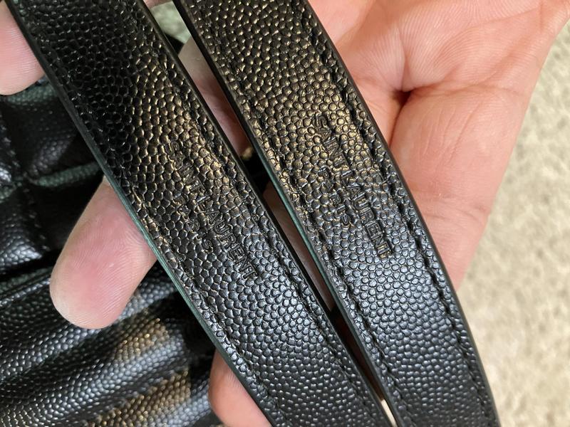 Pre-owned YSL leather Shoulder Bags Envelope Bag