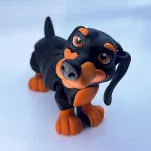 Curious Dachshund FLEX Figurine