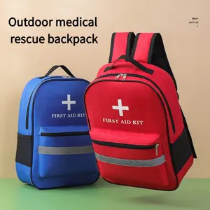 New High-Quality Outdoor Medical Backpack, Trendy Color, Emergency Shoulder Bag, Adds Security to Your Travel, 1pc
