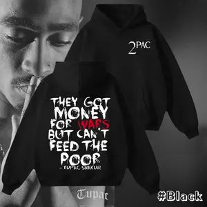 2Pac Rapper Hoodie, Tupac Sweatshirt, 90s Hip Hop Legend Graphic T-Shirt, Vintage Rap Style, West Coast Icon Streetwear Top