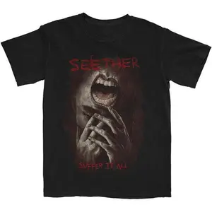 Seether Rock Band Reaper Black Cotton Gift For Fan T-Shirt