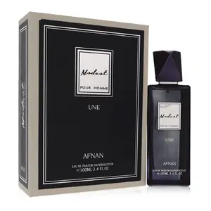 Afnan Modest Une for Men Eau de Parfum Spray, 3.4 Ounce