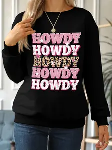HOWDY Round Neck Sweatshirt
