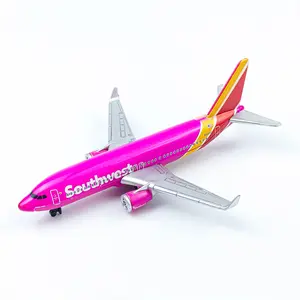 Southwest Airlines Airplane Model, Diecast Collectible, Die-Cast Metal Collectible Plane Toy, Perfect Gift for Aviation Enthusiasts & Holiday Present