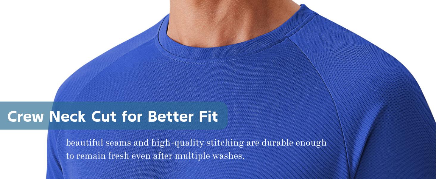 PINSPARK 5 Pack Men's Dry Fit T-Shirts Moisture Wicking Athletic Shirts for Men Gym Tshirt Mens Undershirts Crewneck Tees,summerwins,father'sdaygifts,back to school,back to school shopping tiktokshopbacktoschool