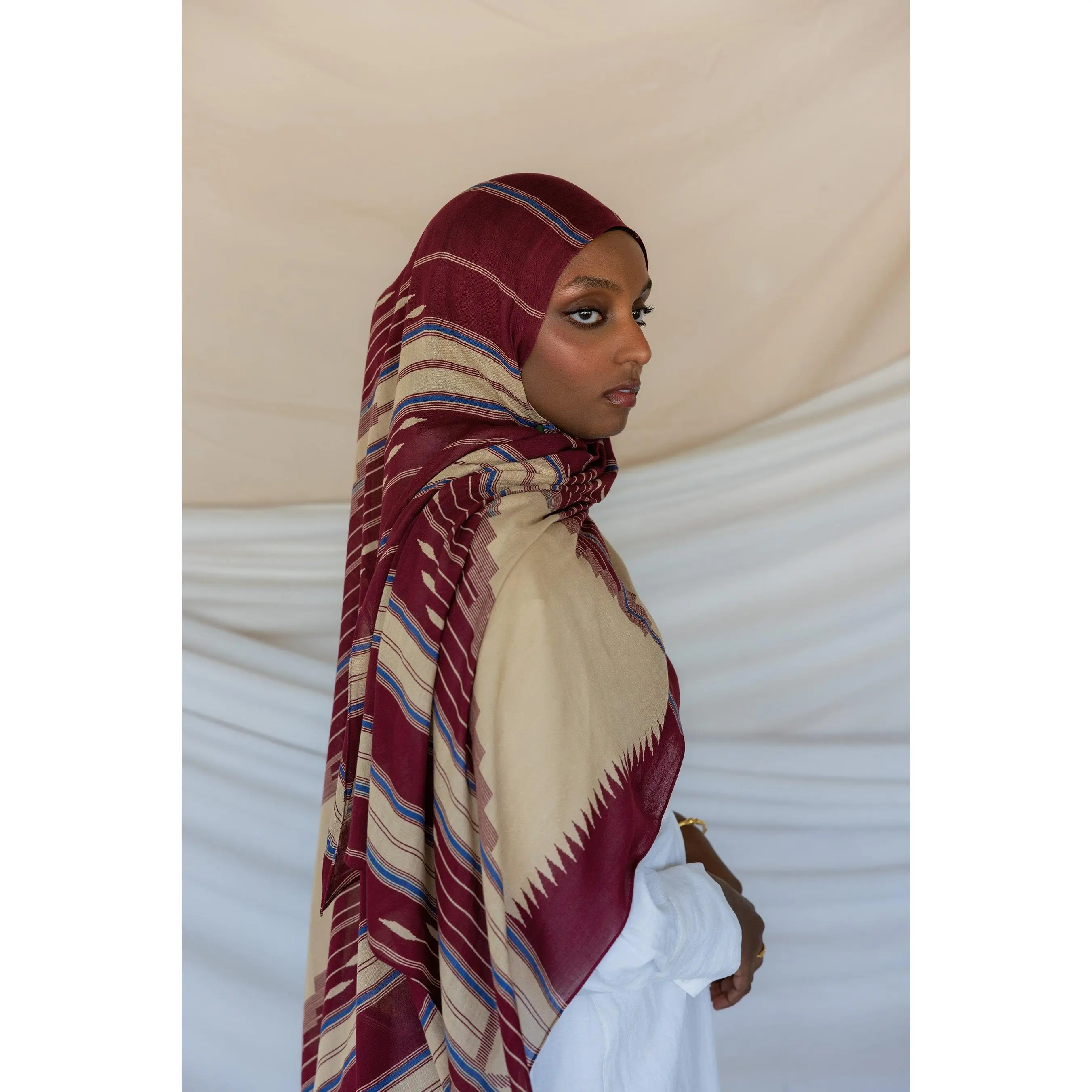 VELA Sweida Loom Print Modal Hijab