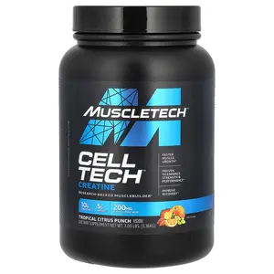 MuscleTech Cell-Tech™ Creatine, Tropical Citrus Punch, 3 lbs (1.36 kg)