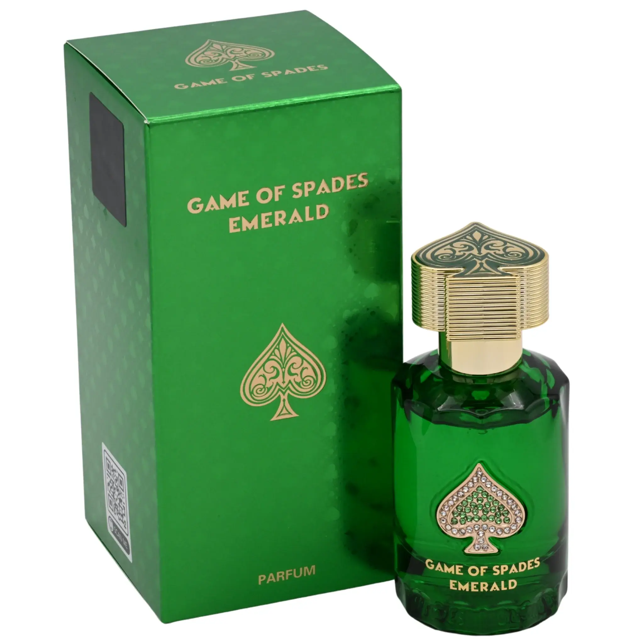 Jo Milano Paris Game of Spades Emerald Parfum Unisex 1.0 fl oz Spray New in Retail Box