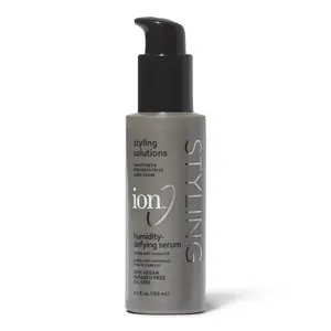ion Humidity Defying Serum, ParabenFree, Vegan, AntiFrizz, Smoothing, OilFree, Thermal Heat Protectant