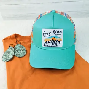 Stay Wild Roam Free Embroidered Patch