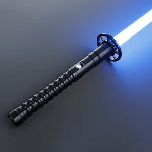 Pro Combat Saber Heavy Dueling Neopixel Lightsaber App Control Motion-Control RGB Dueling Saber with Sounds Font ledsaber Rechargeable Dueling Freestyle Lightsaber Set, Christmas Gift, Kids Toy, Custom
