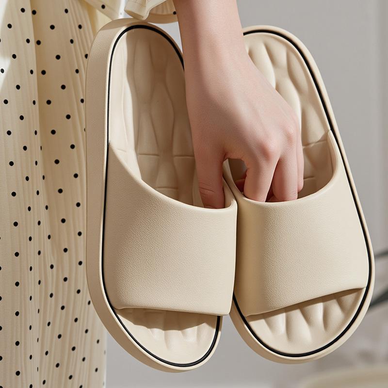 These massage slides feel like walking on clouds! Comfortable Flexible Slippers