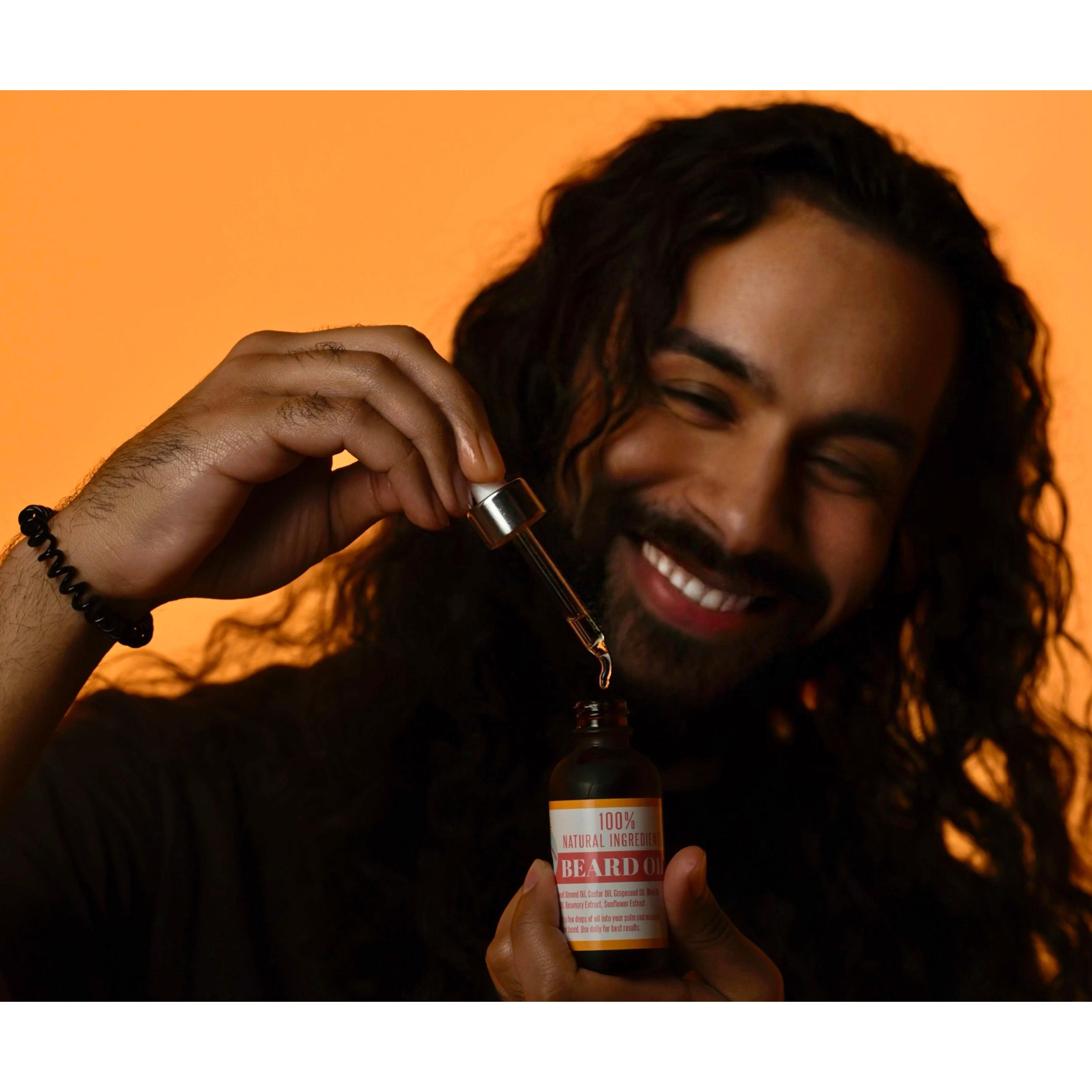 Sunny In Denbigh Men’s Mahogany Beard Oil