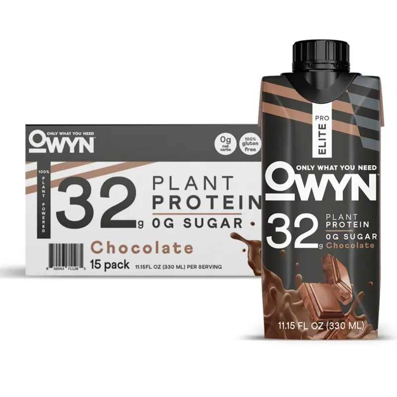 Keto Plant Protein Shake, Chocolate 11.15 fl Oz , 15 Pack Keto Plant Protein Shake, Chocolate 11.15 fl Oz , 15 Pack