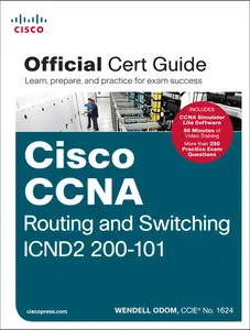 USED-Cisco CCNA Routing and Switching ICND2 200-101 Official Cert Guide by Wendell Odom (Hardcover)