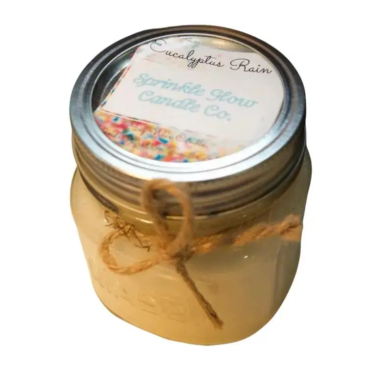 Eucalyptus Rain Scented Soy Wax Candle